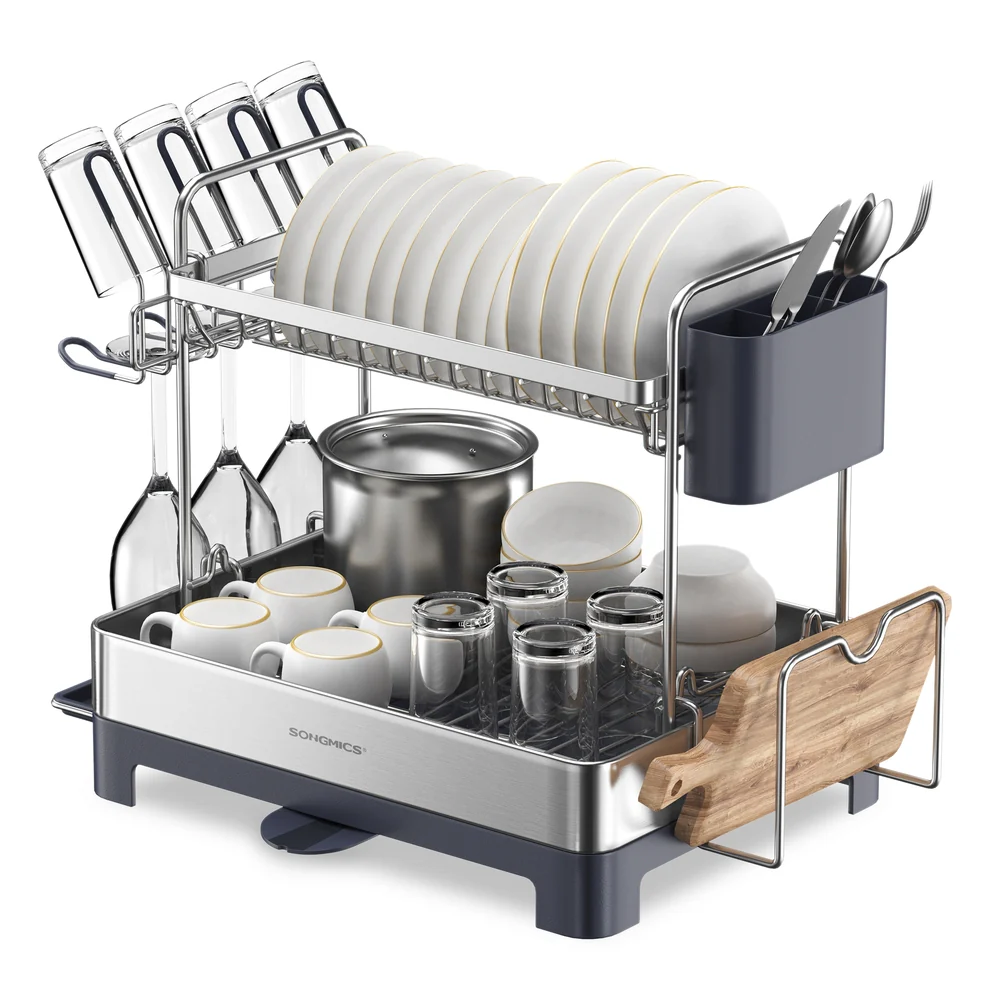 2-Tier Dish Drying Rack - Image 2