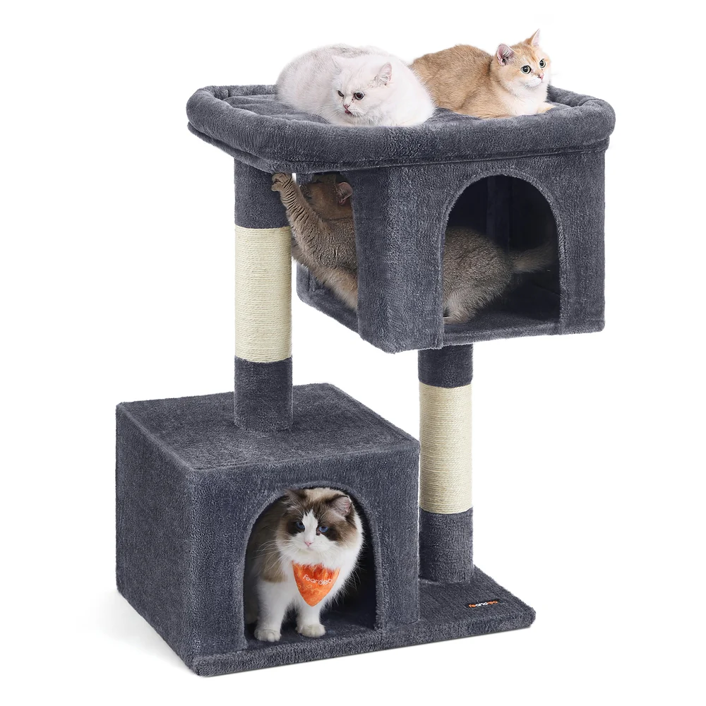 Cat Tree with 2 Cat Caves - Image 11