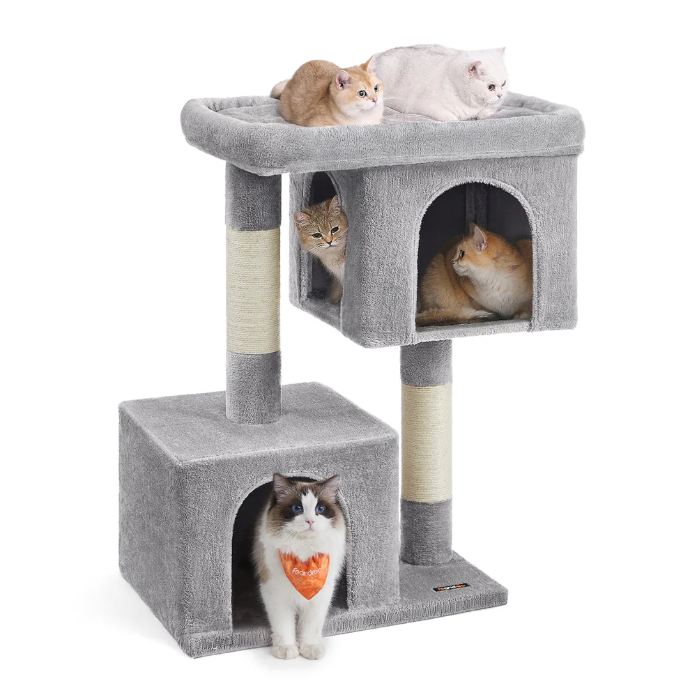 Cat Tree with 2 Cat Caves - Image 12