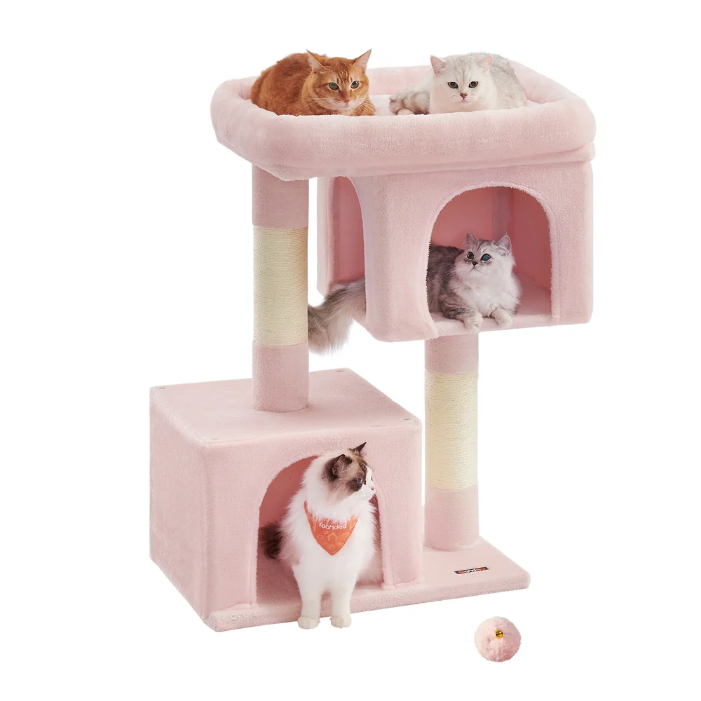 Cat Tree with 2 Cat Caves - Image 14