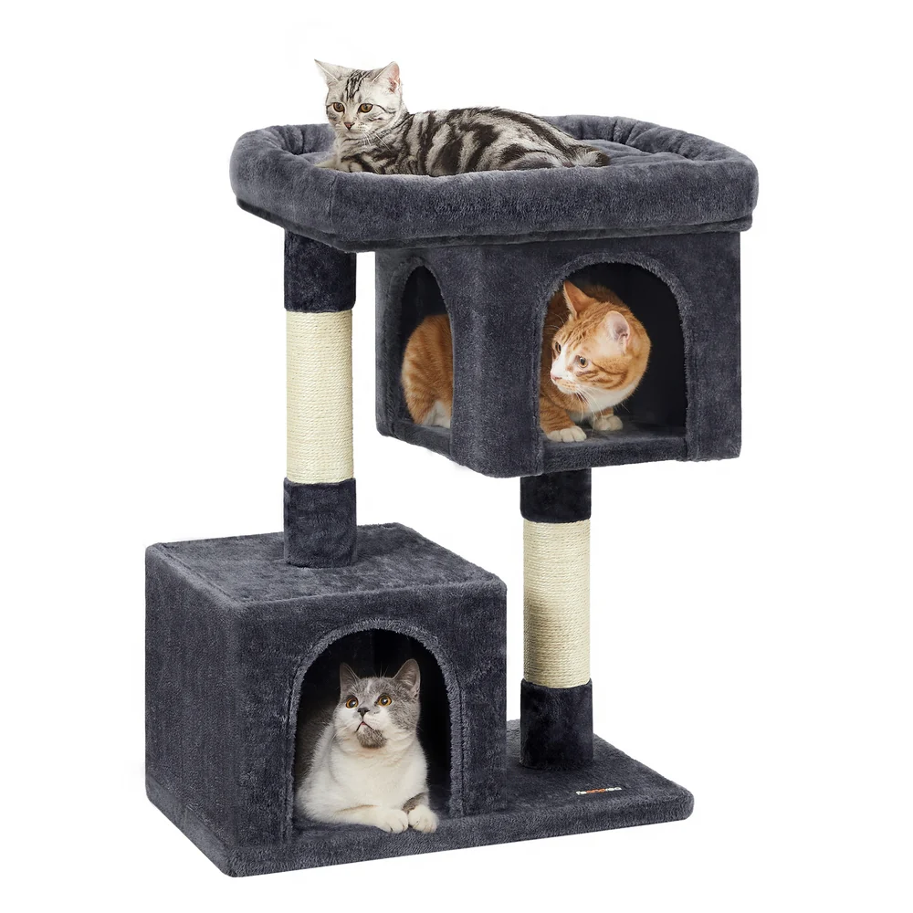 Cat Tree with 2 Cat Caves - Image 6