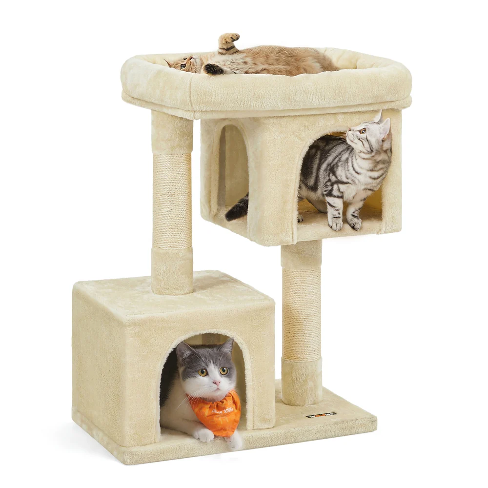 Cat Tree with 2 Cat Caves - Image 7