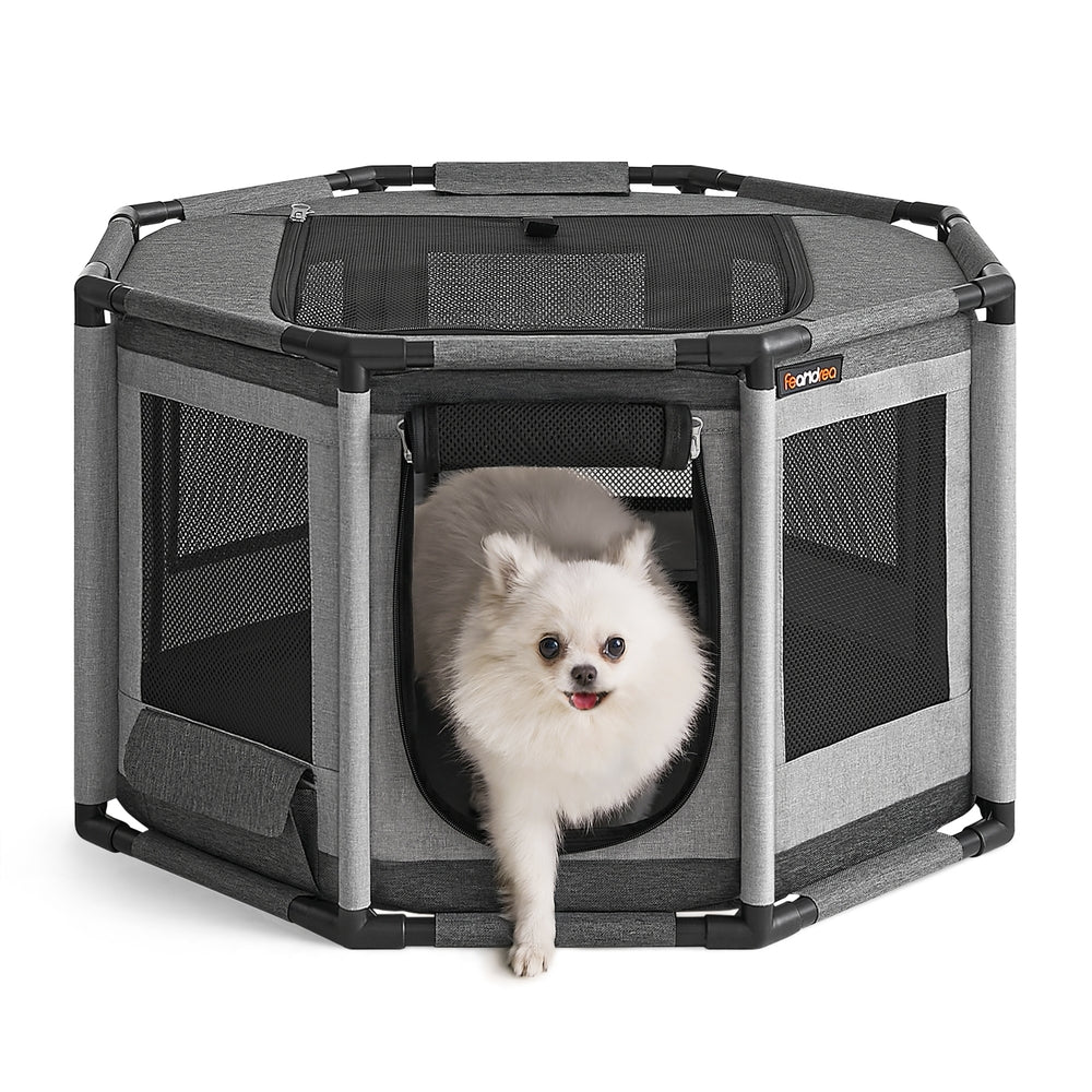 Oxford Fabric Dog Playpen - Image 4