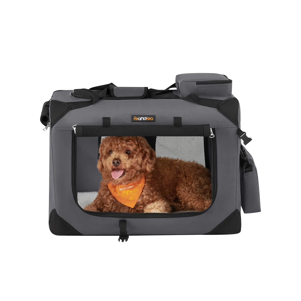 Collapsible and Portable Dog Crate, Oxford Fabric - Image 4