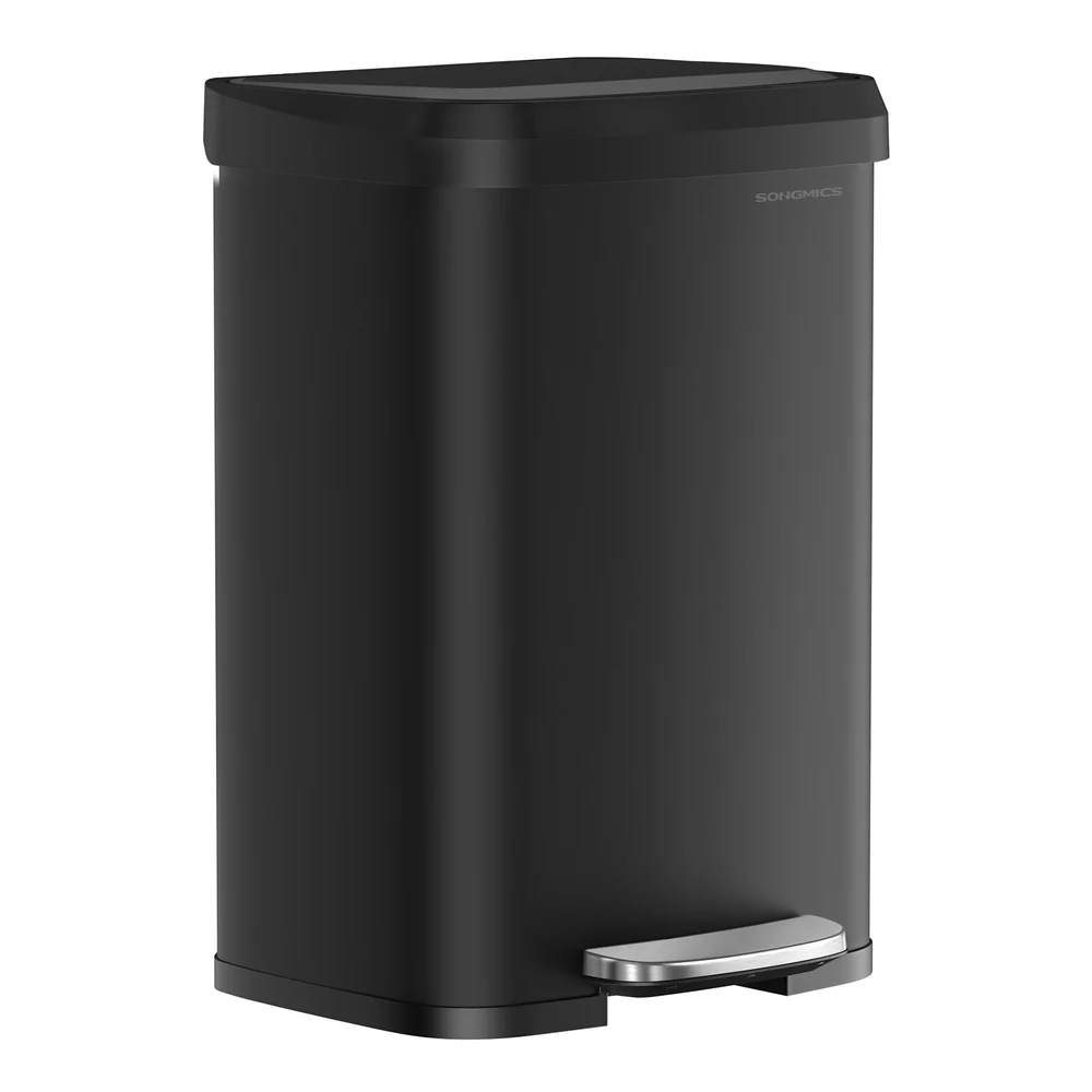 13-Gallon Stainless Steel Trash Can - Image 2