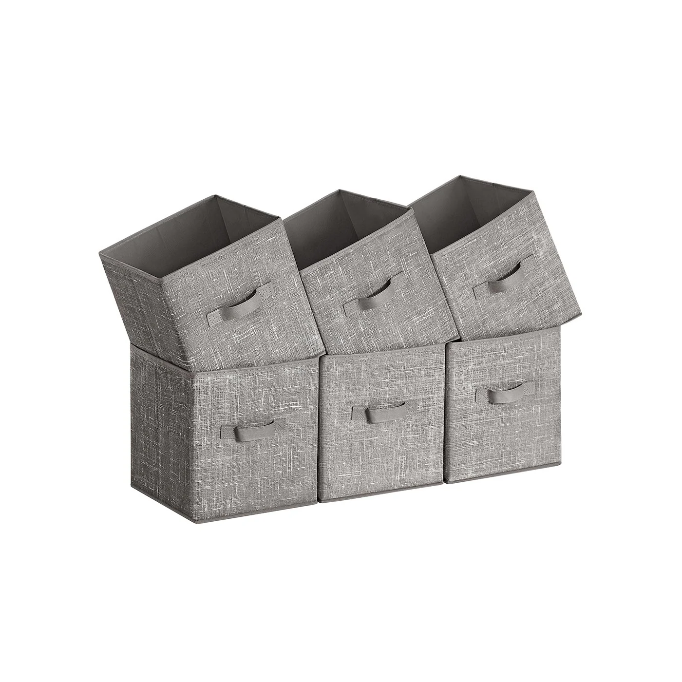 Set of 6 Foldable Storage Cubes - Image 3