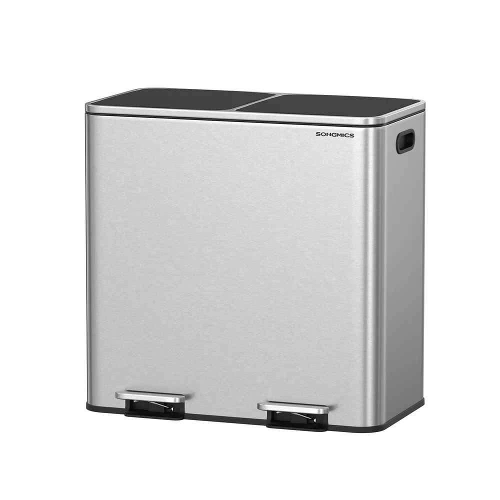 2 x 10.6 Gallon (2 x 40 L) Trash Can for Kitchen