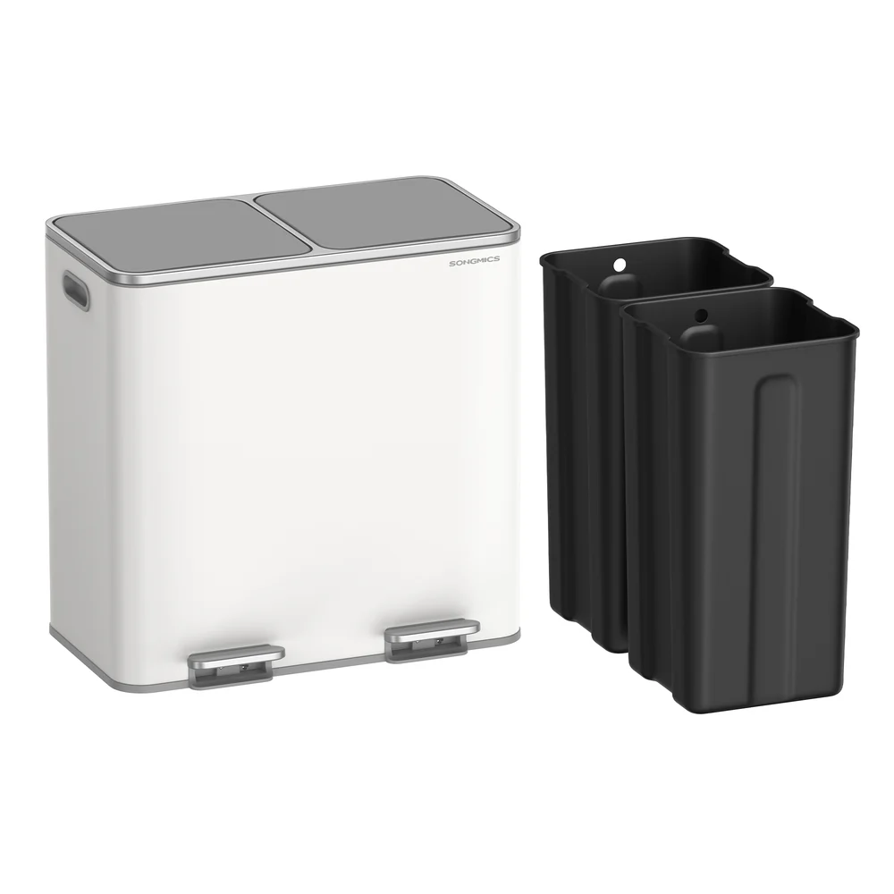 2 x 10.6 Gallon (2 x 40 L) Trash Can for Kitchen - Image 3