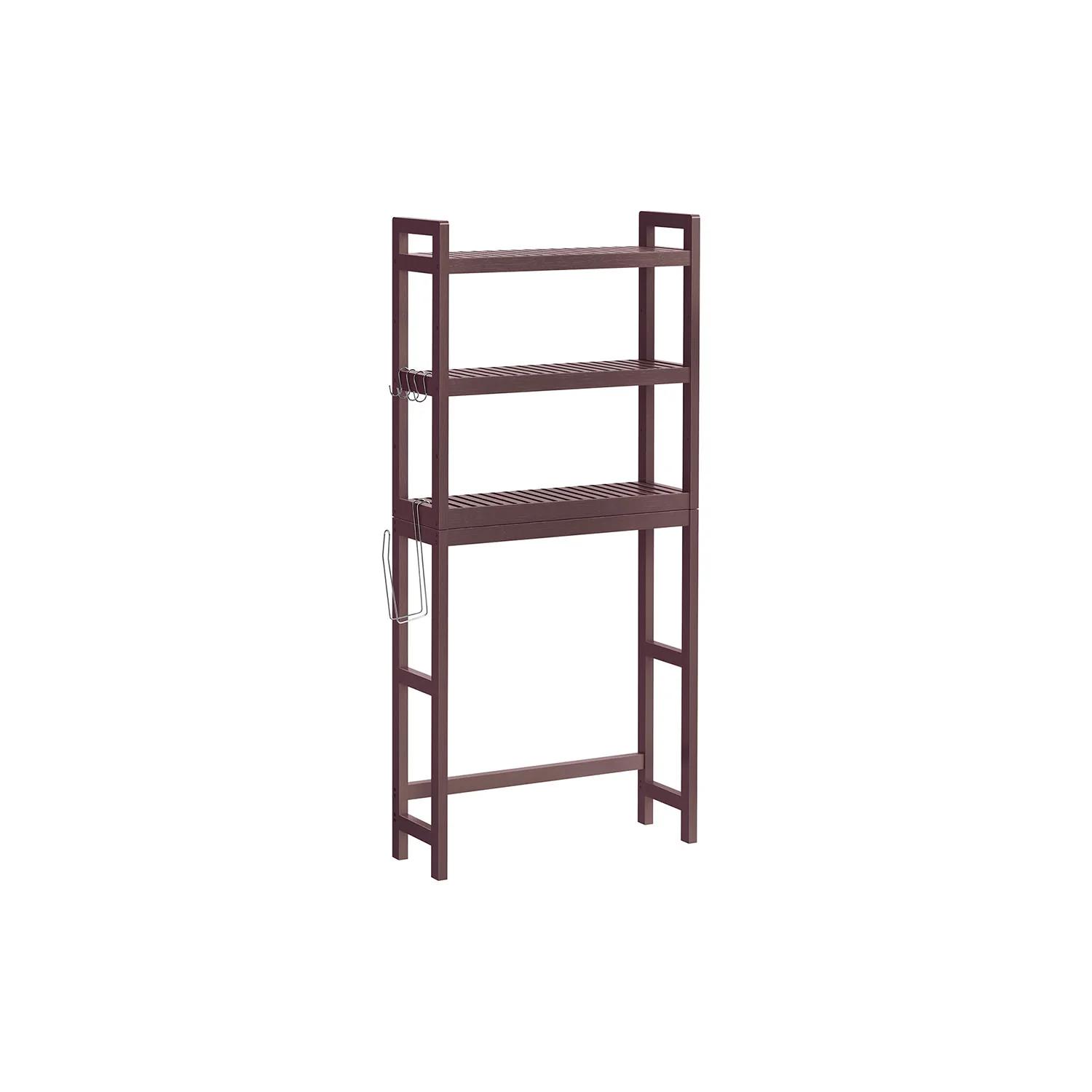 3-Tier Bamboo Bathroom Organizer - Image 5