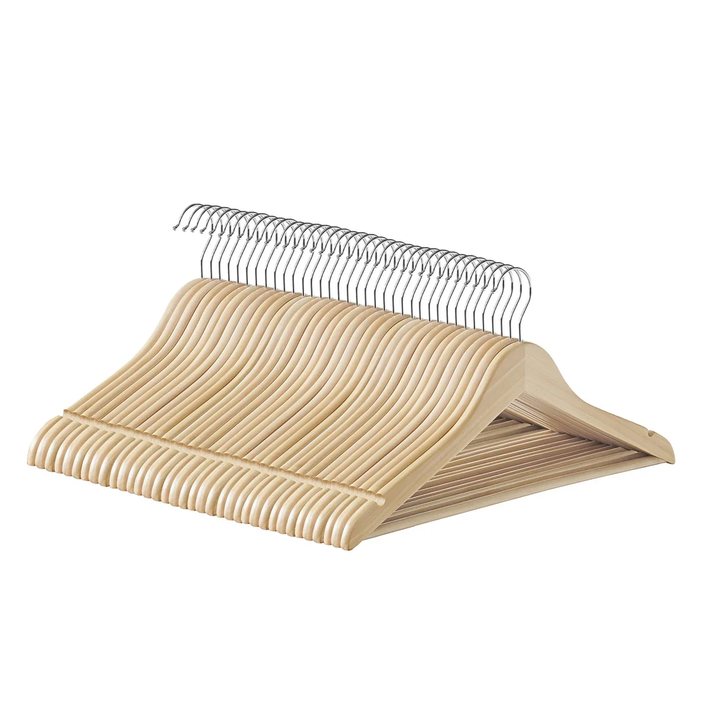 Wooden Hangers for Jackets, Shirts, Coats - Image 3