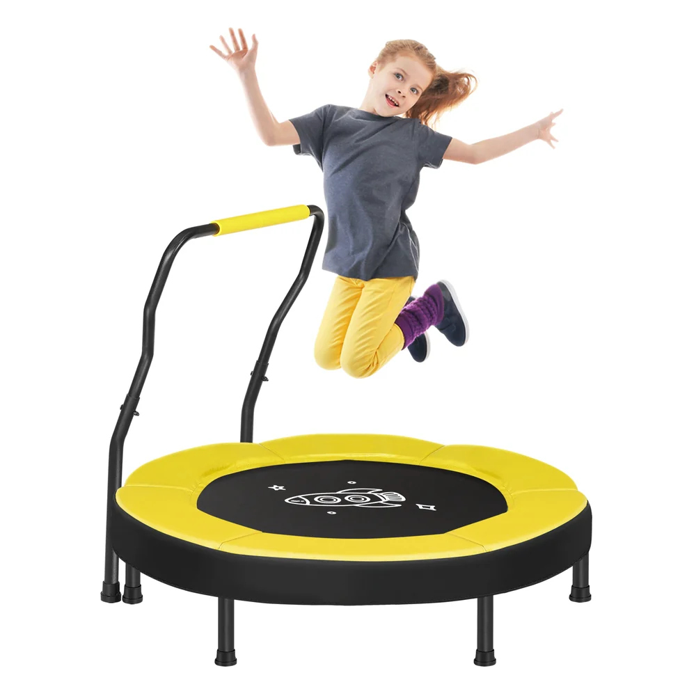 3ft Mini Trampoline with Handlebar