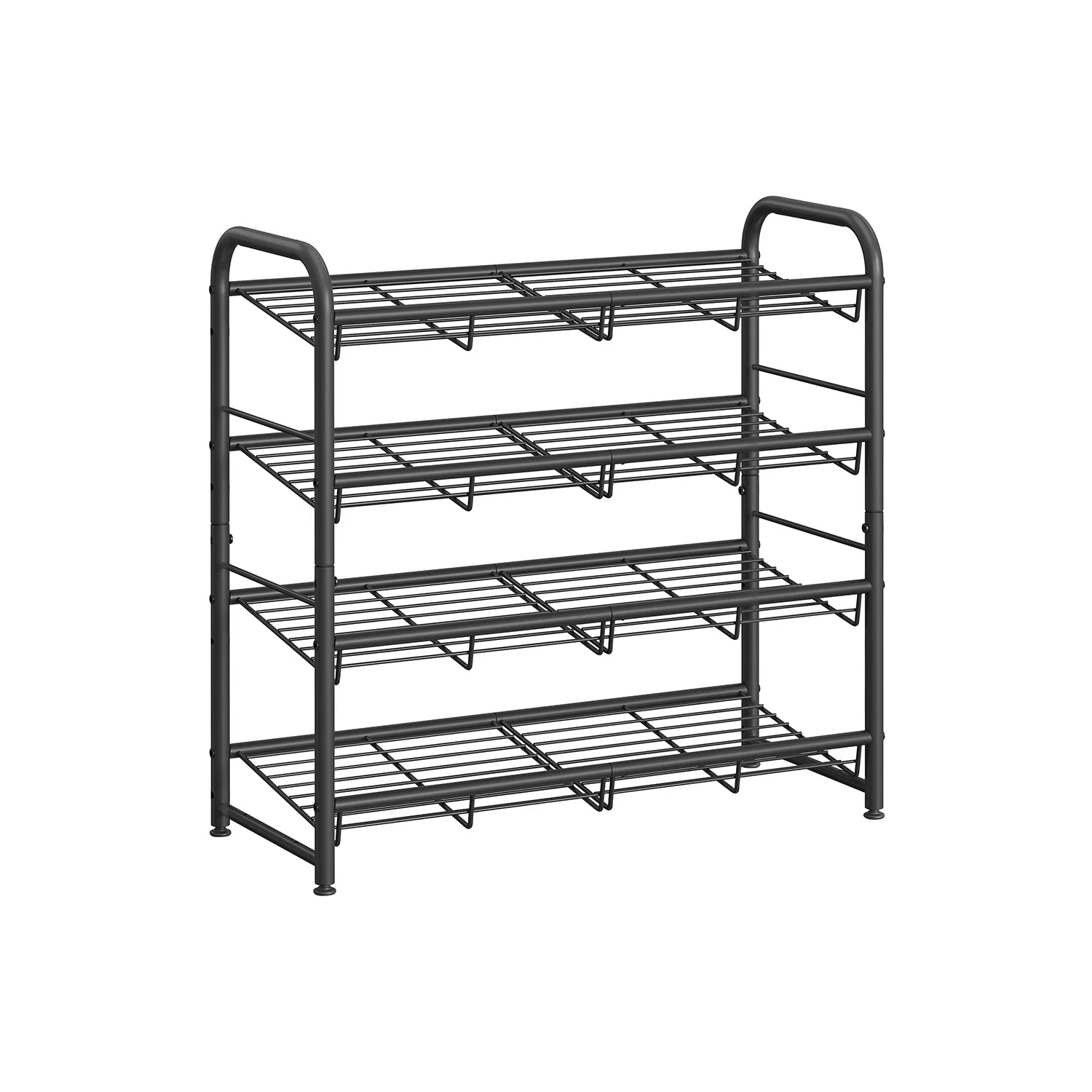 4-Tier Shoe Rack Storage Organizer - Image 3