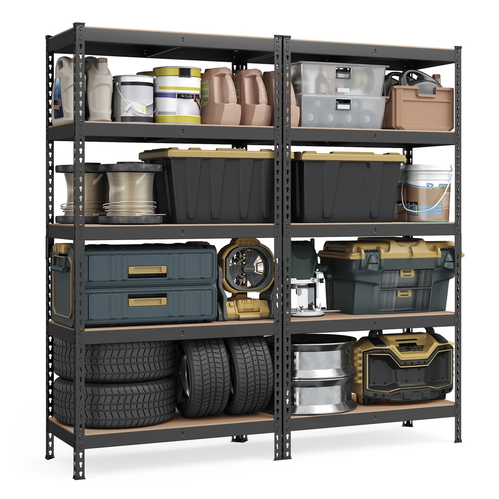 5-Tier Storage Shelves set of 2 - Image 7