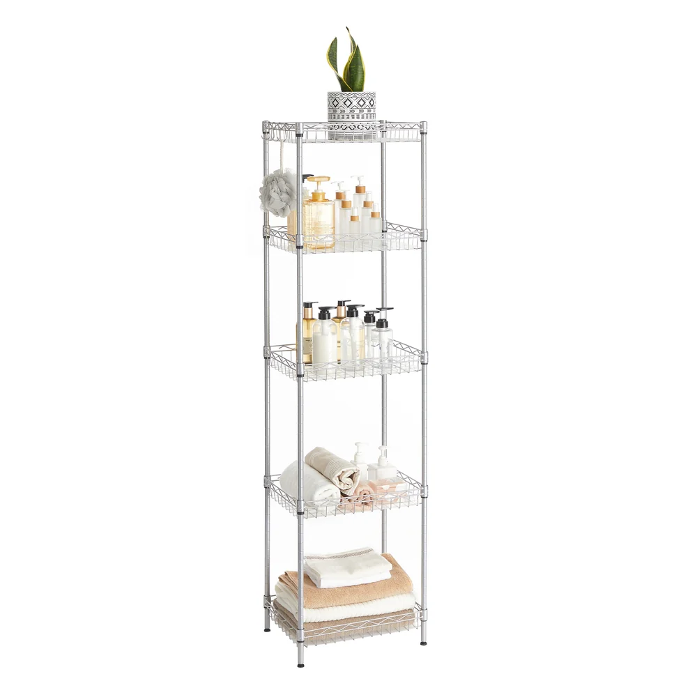 5-Tier Metal Storage Shelf - Image 2