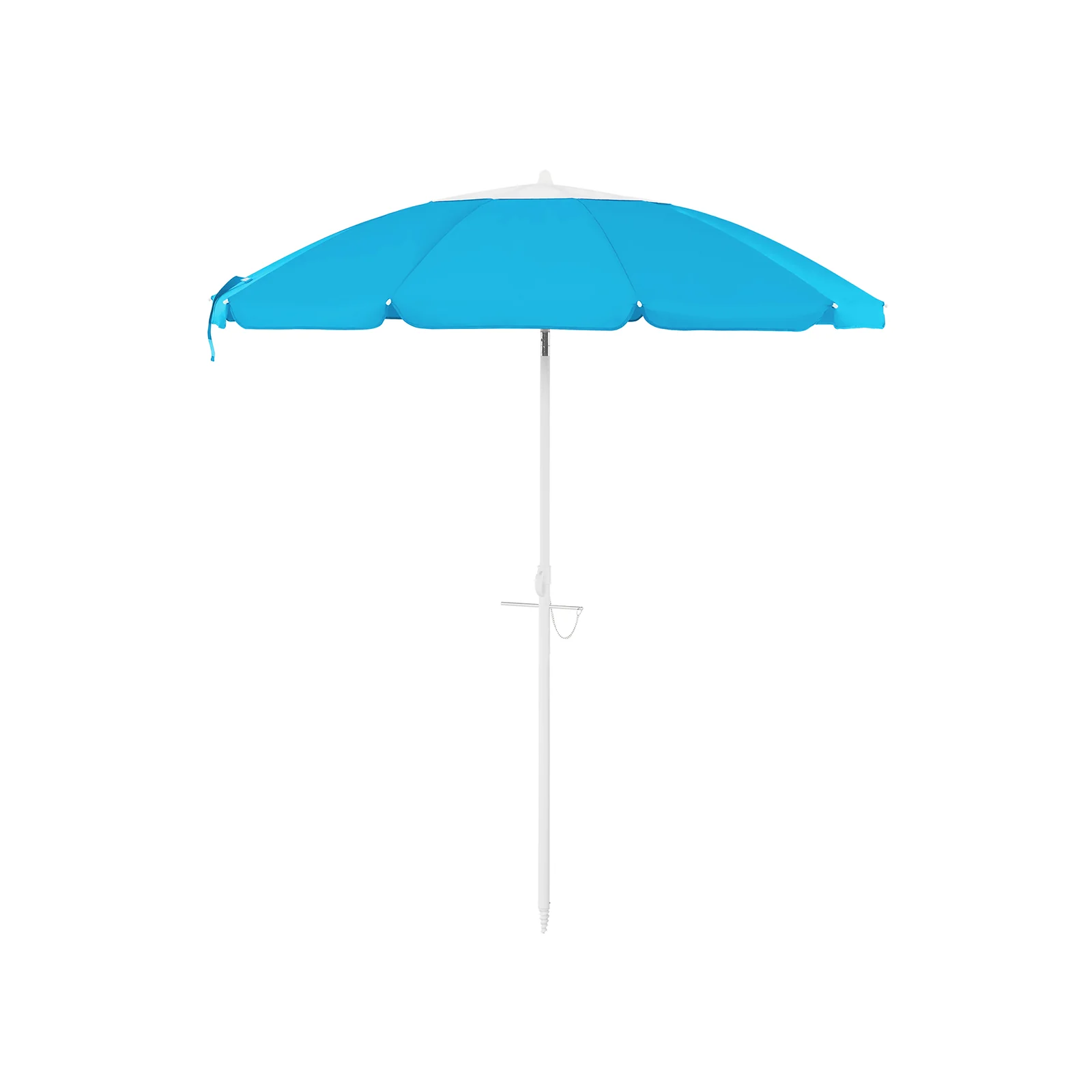 6.5ft Beach Umbrella with Tilt Function - Image 2