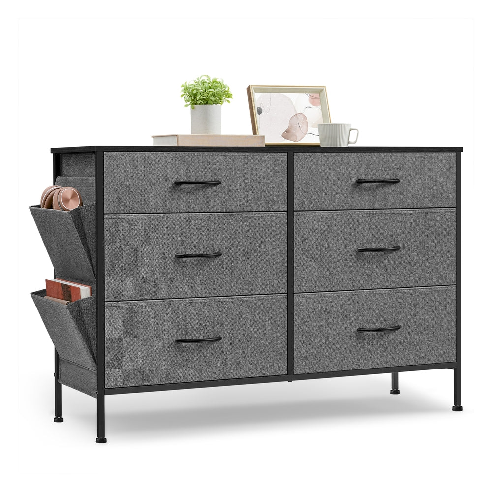 8 Drawers Dresser with Side Pockets