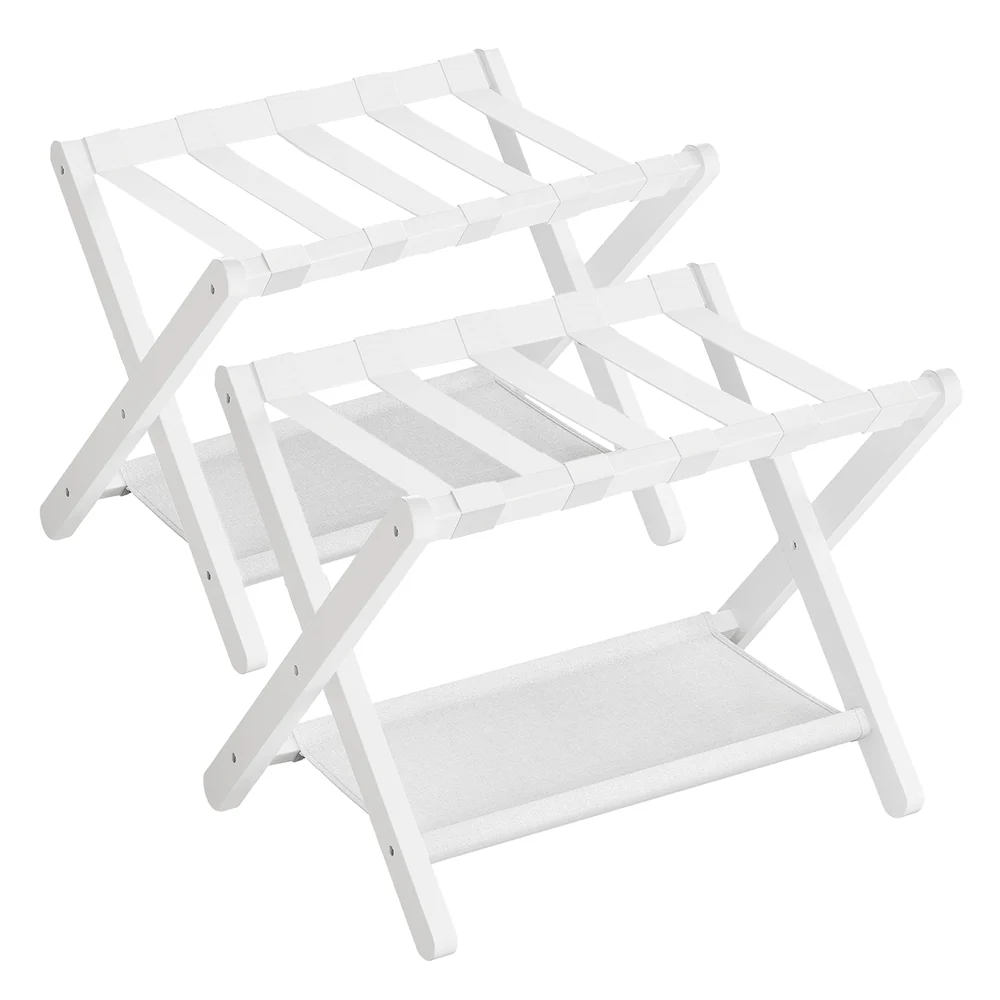 Luggage Rack with Storage Shelf - Image 10