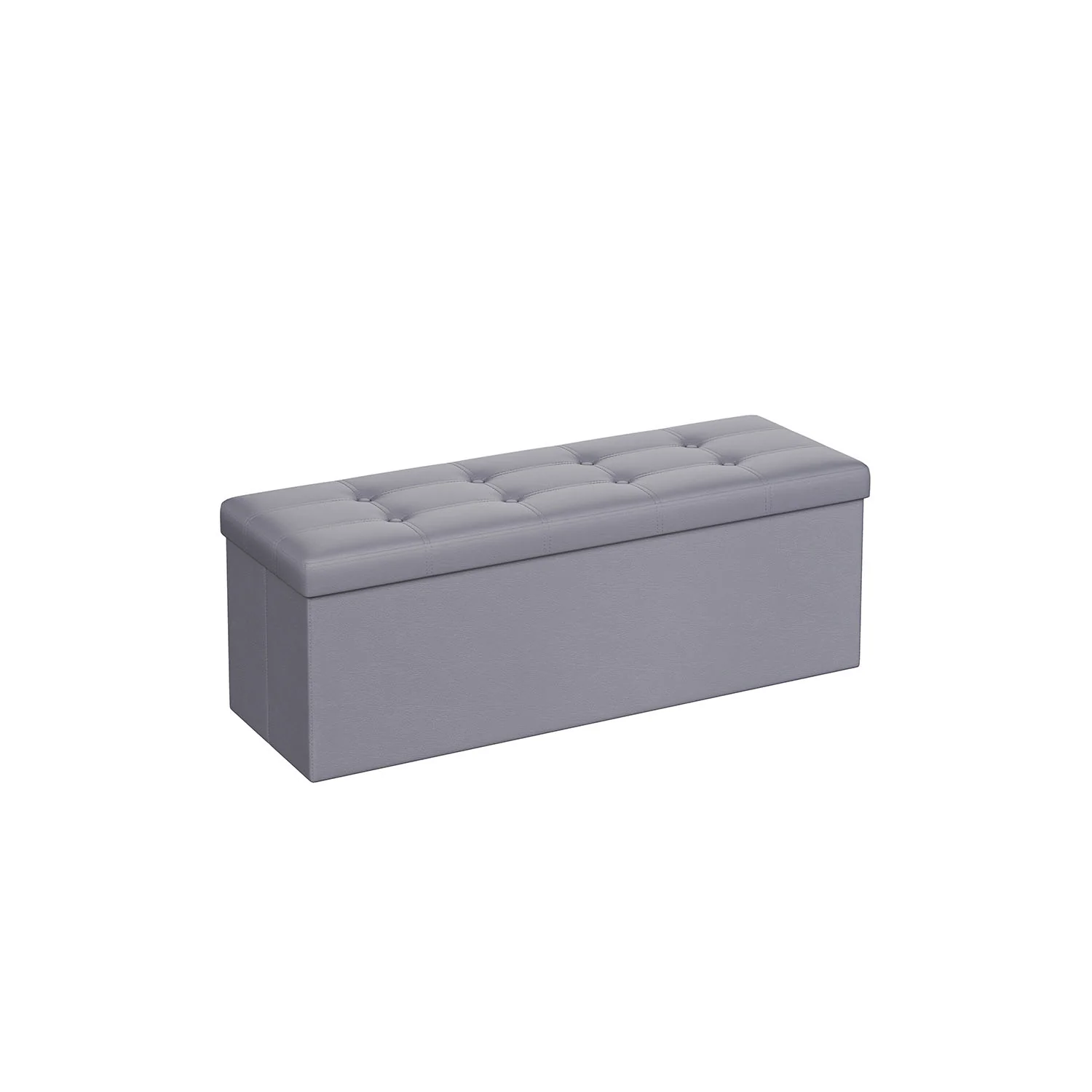 MAZIE Collection - Folding Storage Ottoman Bench with Lid - Image 5