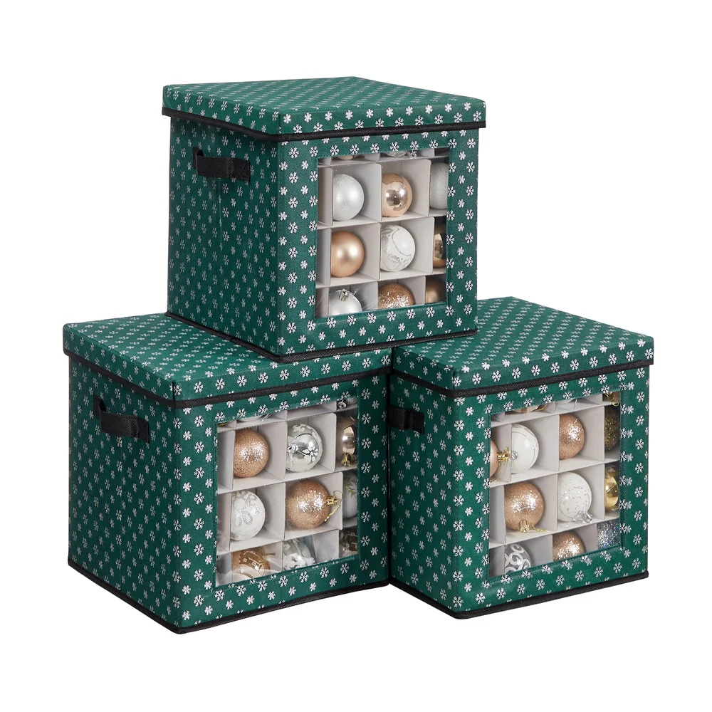 Christmas Ornament Storage with Lid