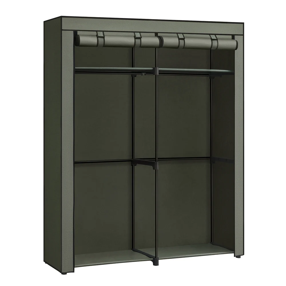 Portable Closet Wardrobe 55.1 x 16.9 x 68.5 Inches - Image 3