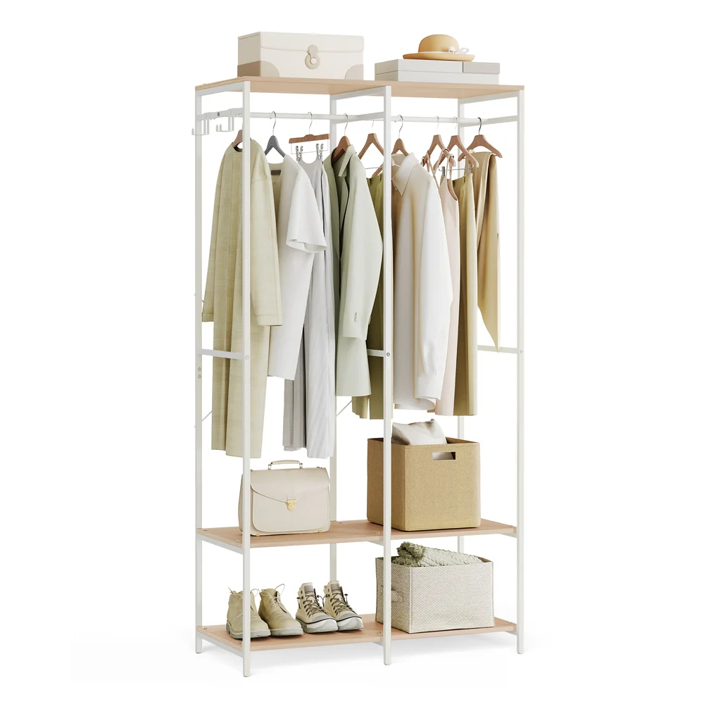 Clothes Rack with Hanging Rods - Image 3