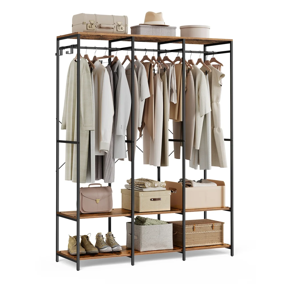 Clothes Rack with Hanging Rods - Image 6