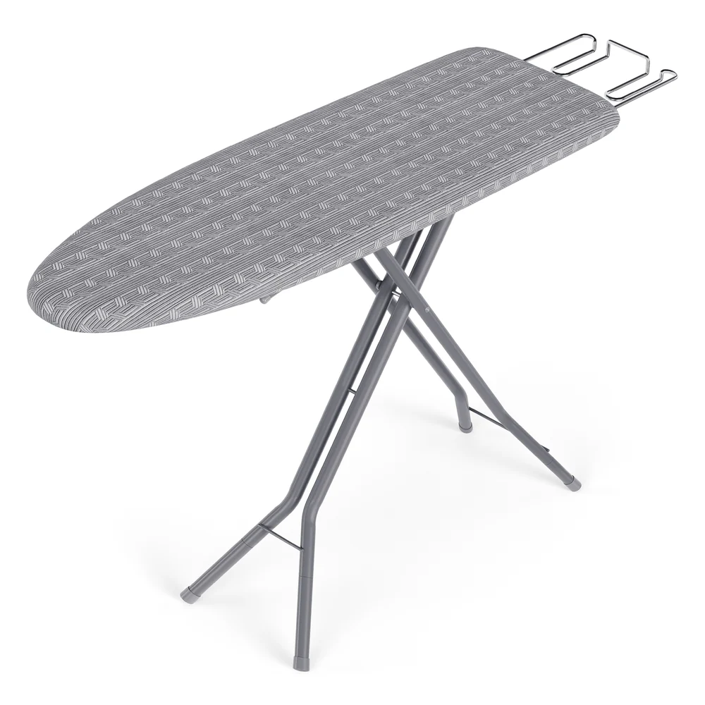 Foldable ironing board with heat resistant cover