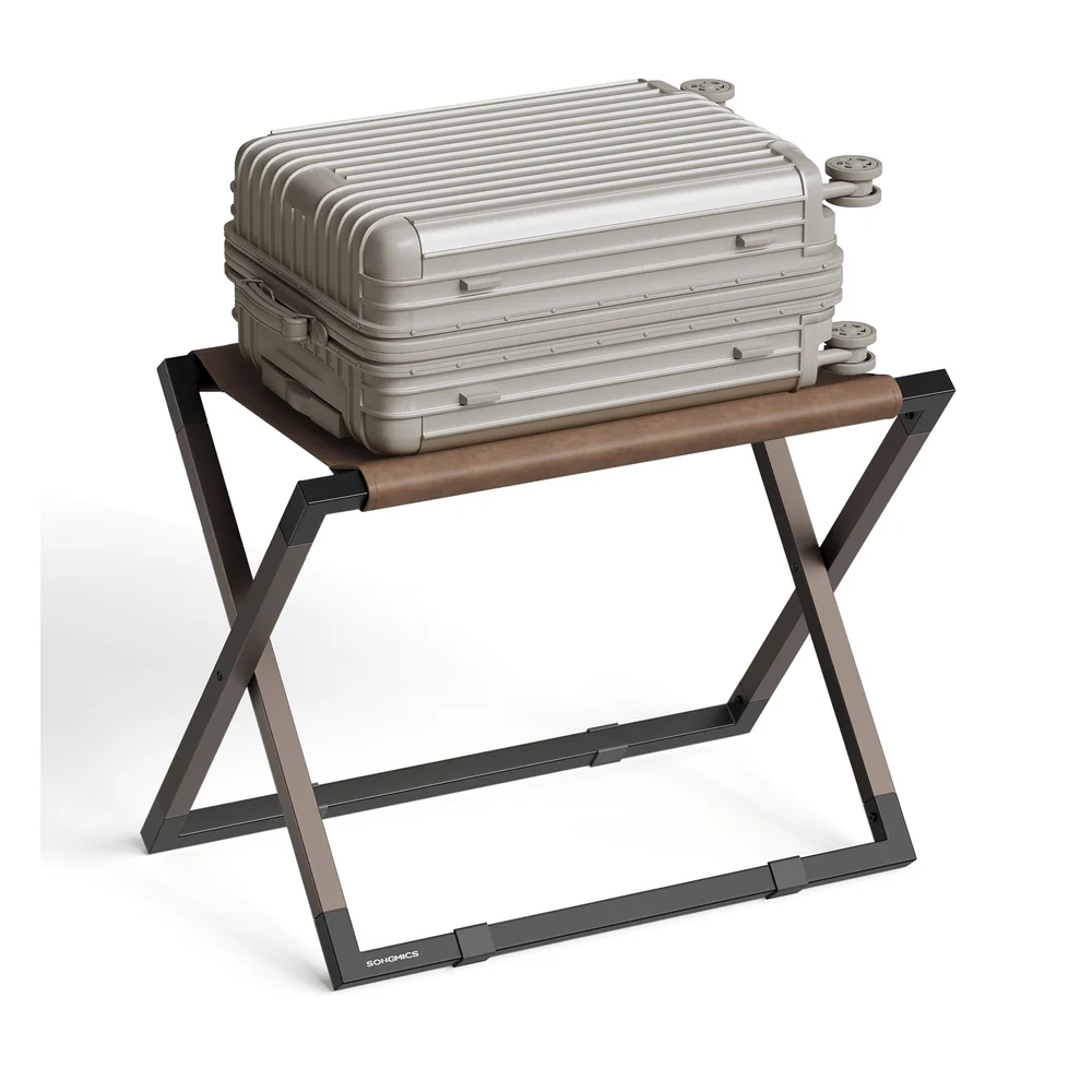Foldable Metal Luggage Rack - Image 2