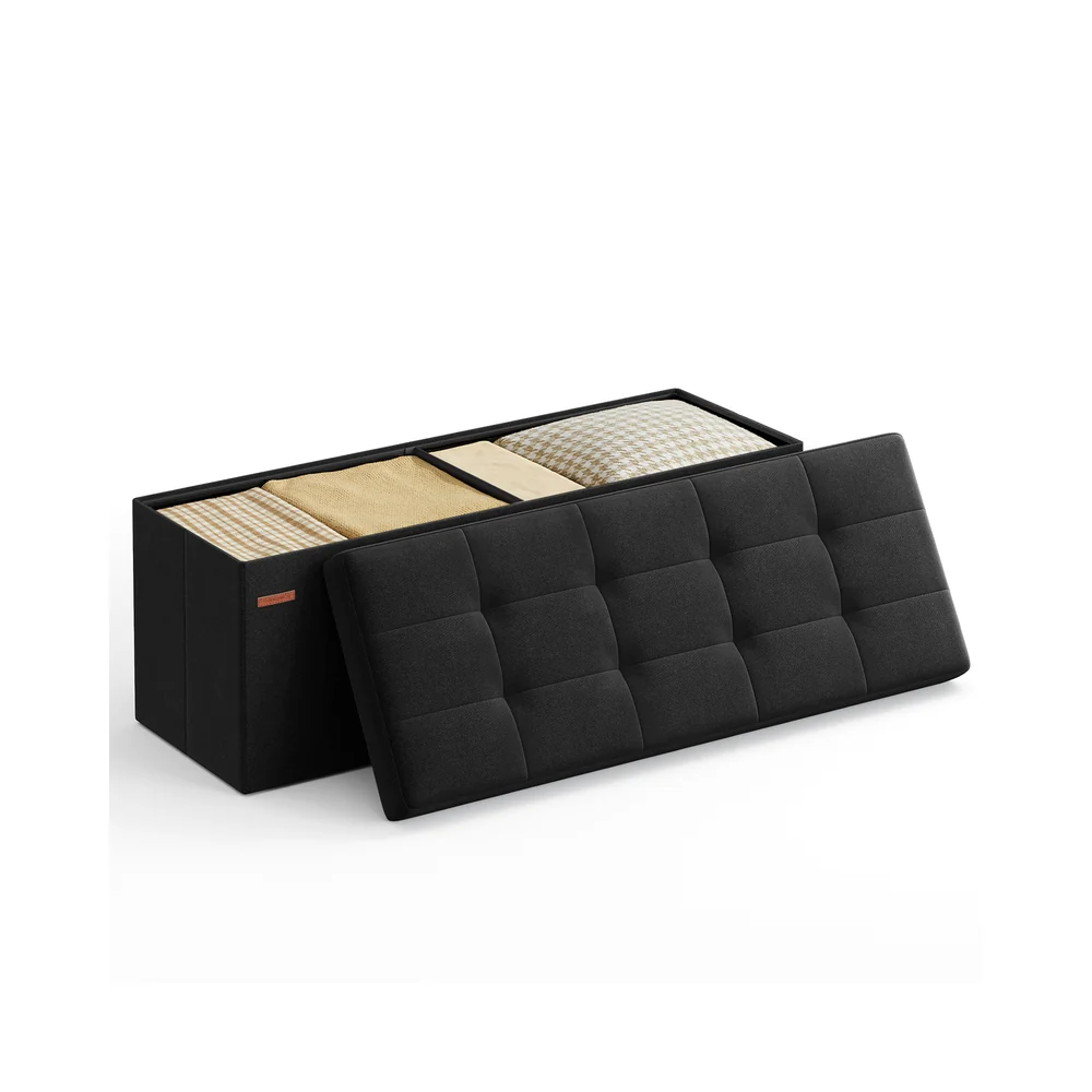 MAZIE Collection - Folding Storage Ottoman Bench - Image 10