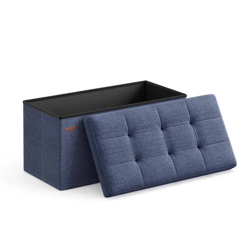 MAZIE Collection - Folding Storage Ottoman Bench - Image 15