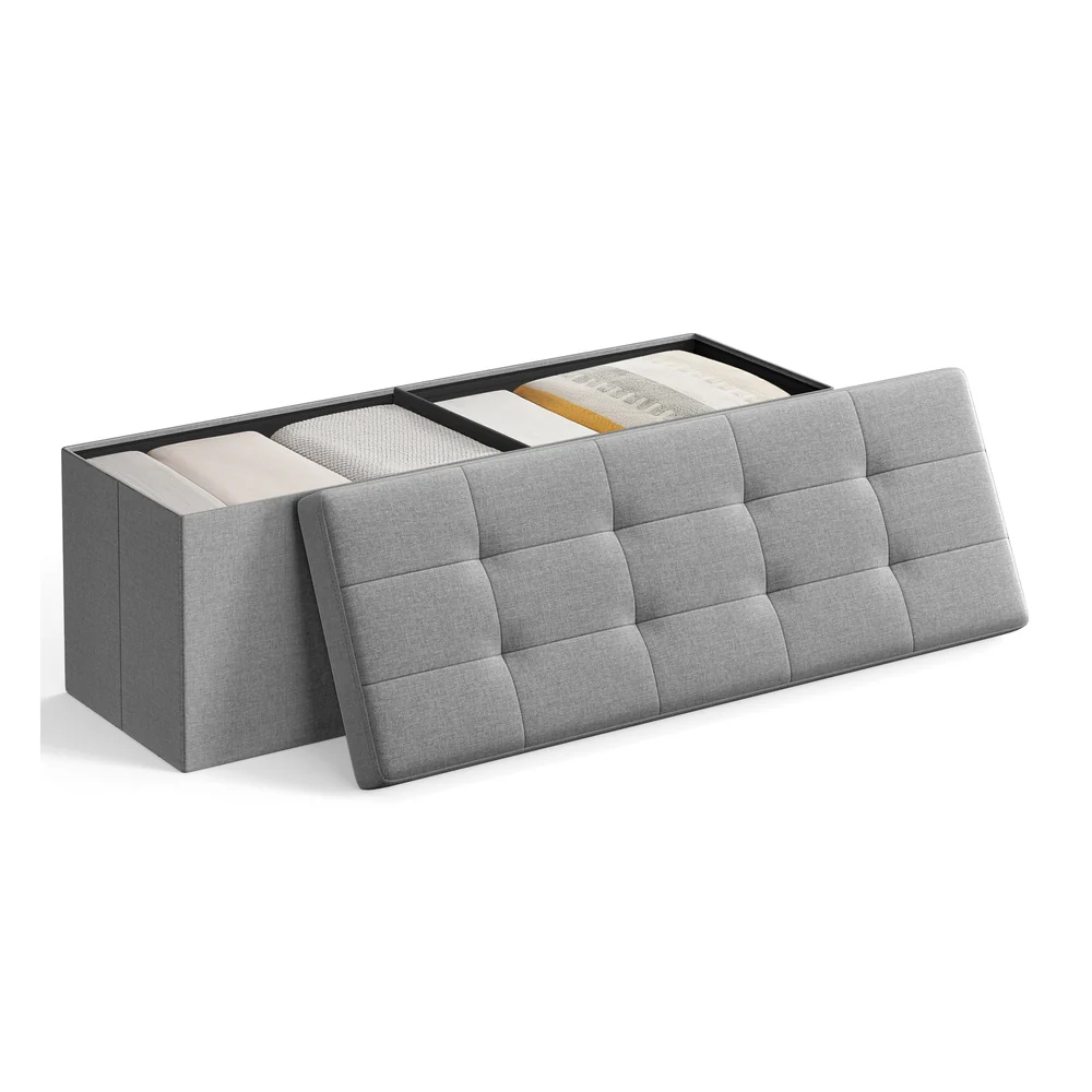 MAZIE Collection - Folding Storage Ottoman Bench - Image 8