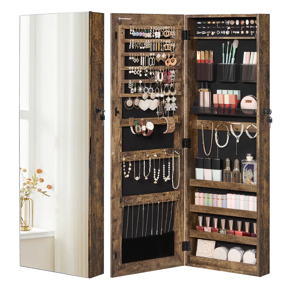 Hanging Jewelry Cabinet Armoire - Image 3
