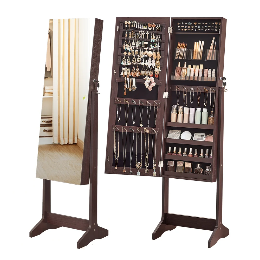 Freestanding Jewelry Cabinet Armoire - Image 2