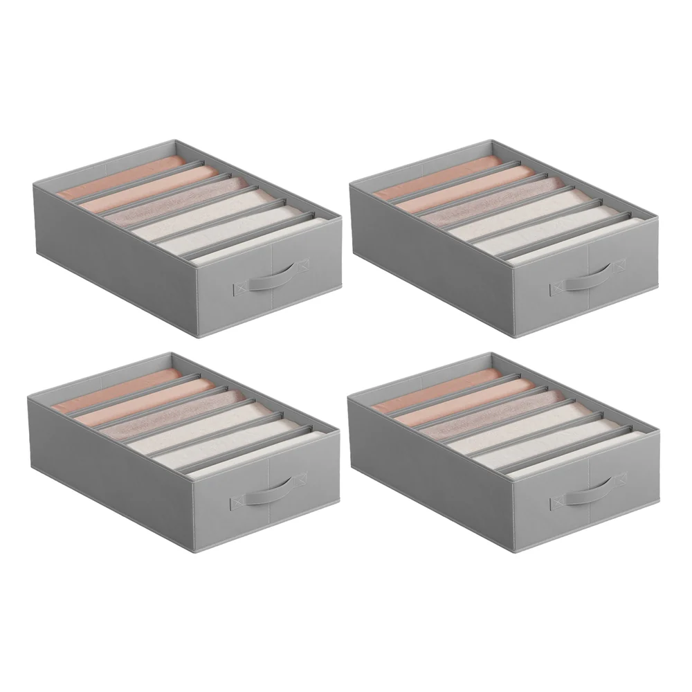 Large 6-Compartment Foldable Clothes Organizers - Image 6