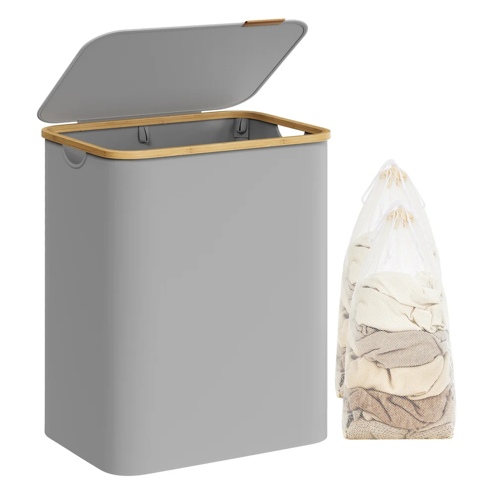 Laundry Hamper with Lid, Slim Laundry Basket - Image 12