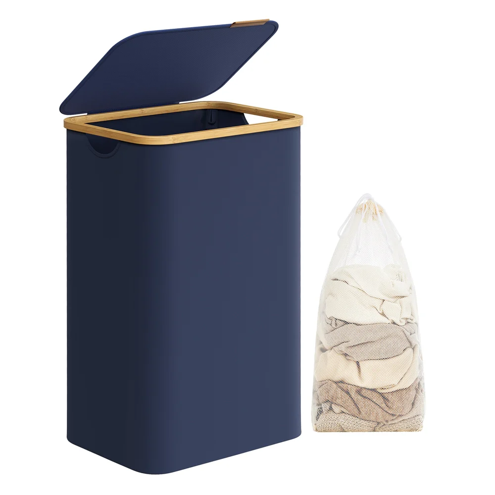 Laundry Hamper with Lid, Slim Laundry Basket - Image 5