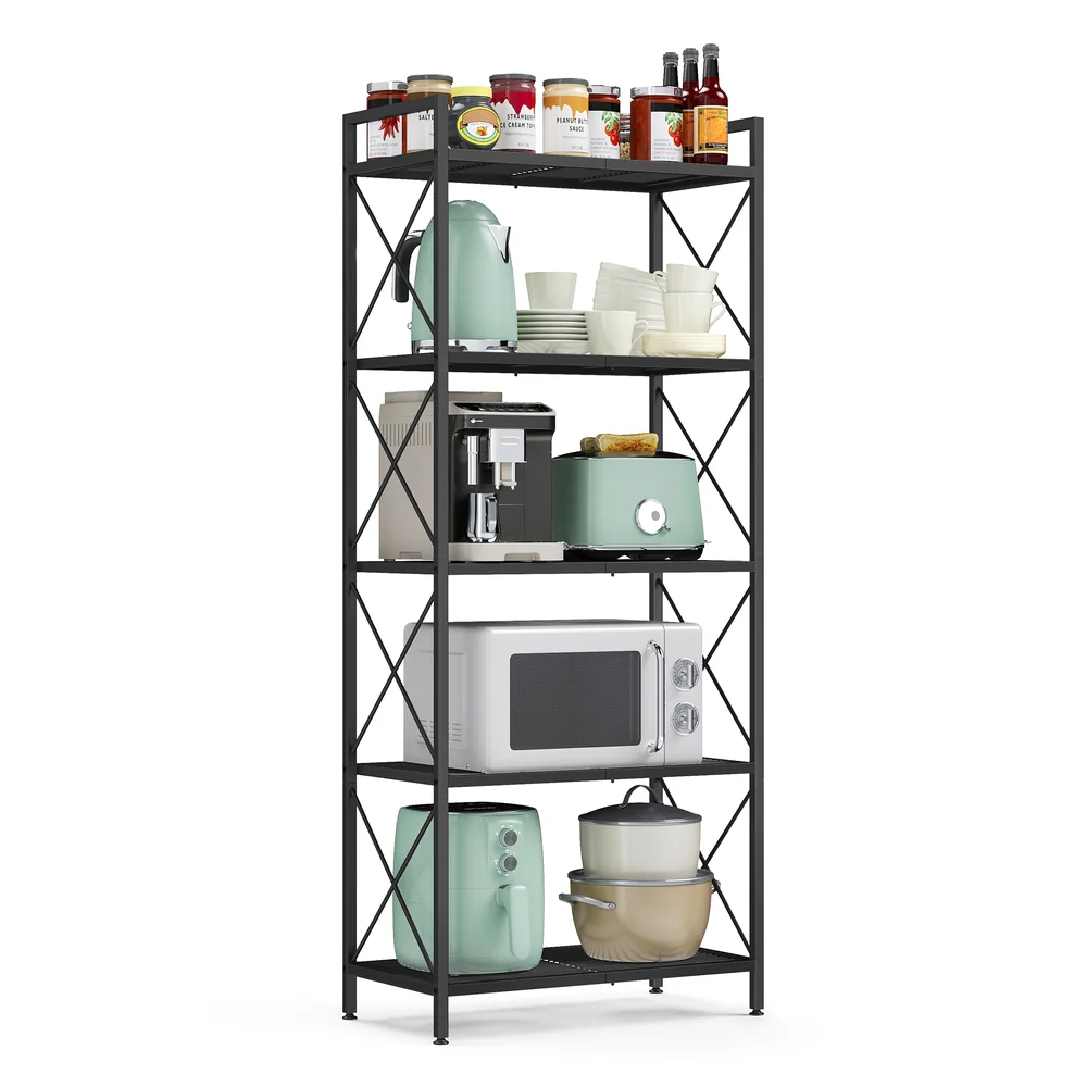 Metal Storage Shelf with X Side Frames - Image 4