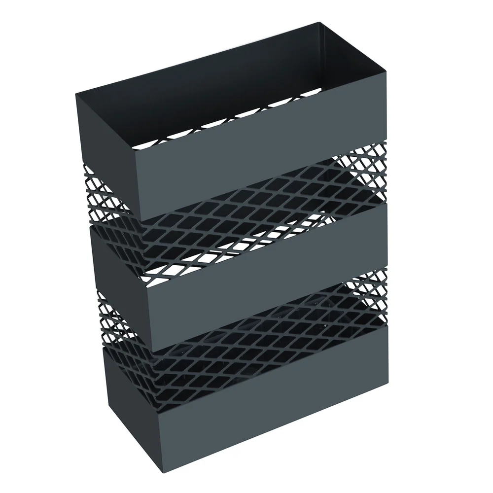Metal Umbrella Stand with Water Tray - Image 2