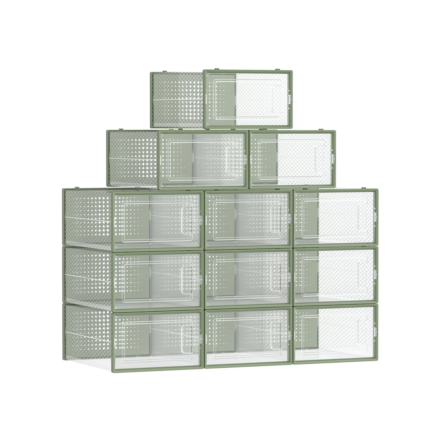 Stackable Shoe Storage Organizers - Image 4