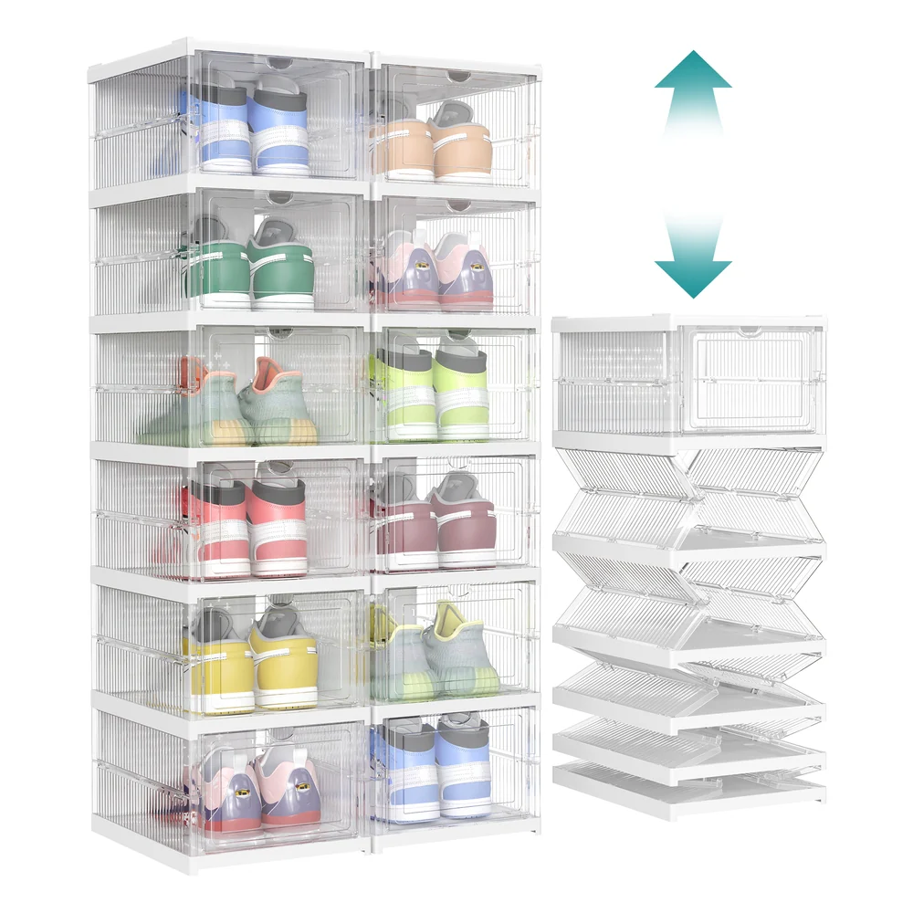 Pack of Stackable Shoe Boxes - Image 2