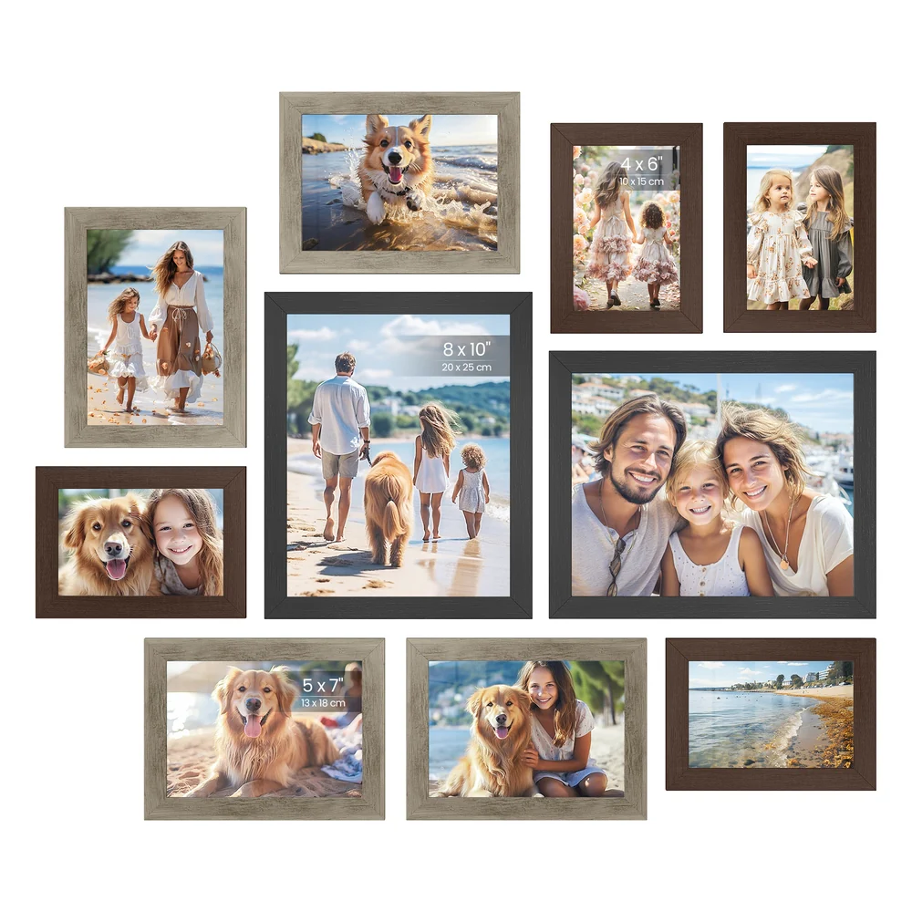 Pictures Frames Set of 10 - Image 6