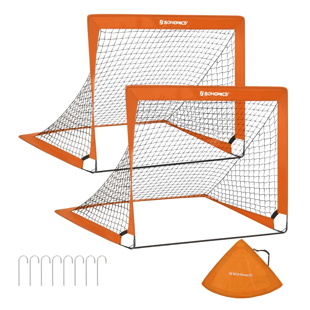 Set of 2 Folding Children's Soccer Goal - Image 3