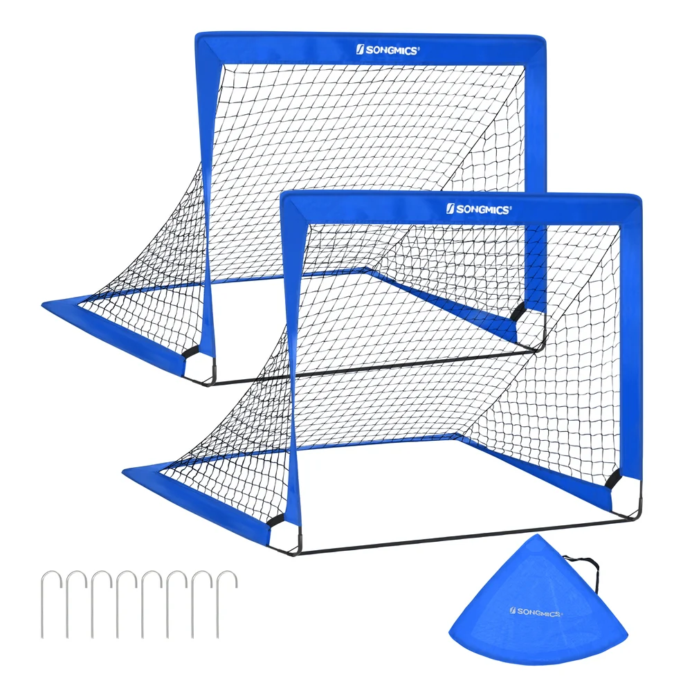 Set of 2 Folding Children's Soccer Goal - Image 4