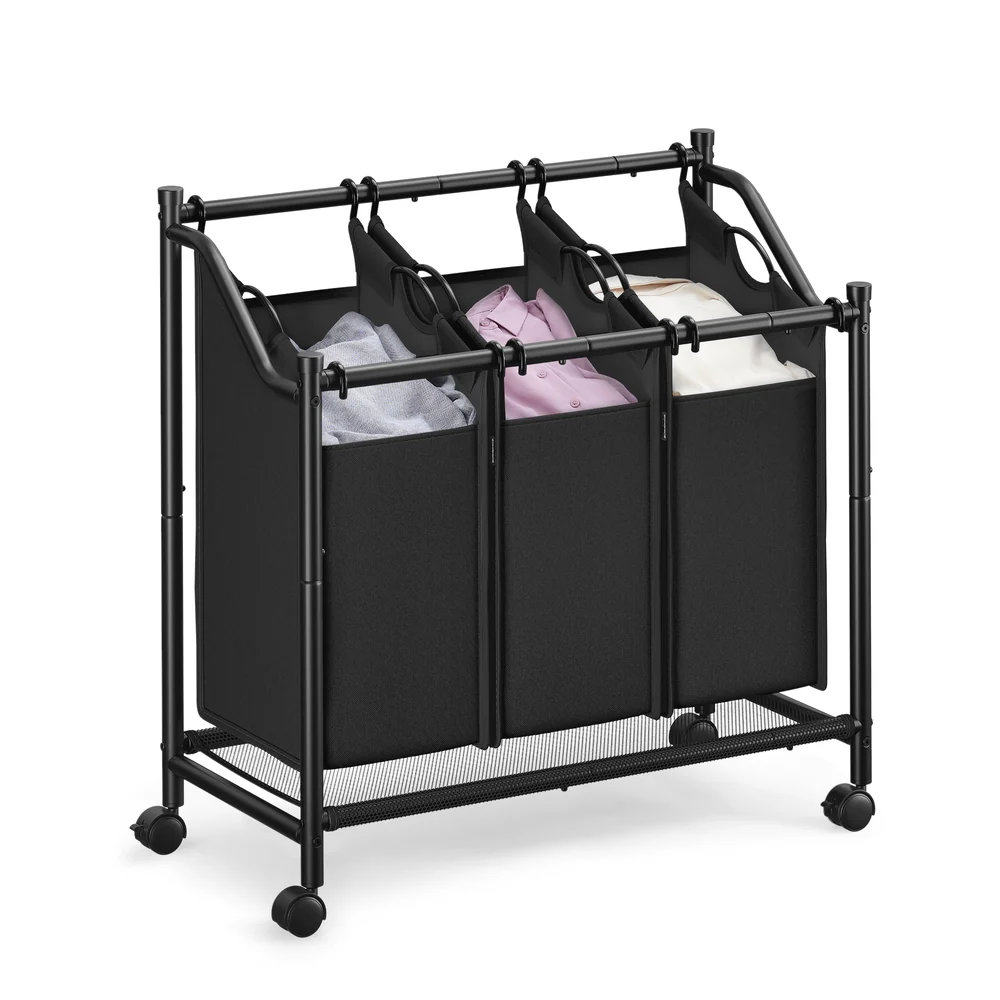 Laundry Sorter with 4 Removable Bags - Image 3