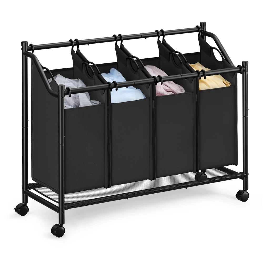 Laundry Sorter with 4 Removable Bags - Image 5