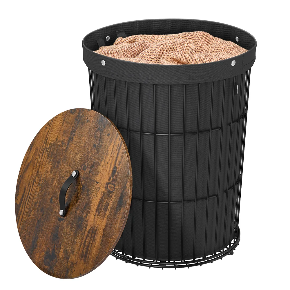 Round Laundry Basket 25 Gallons (95 L) - Image 3