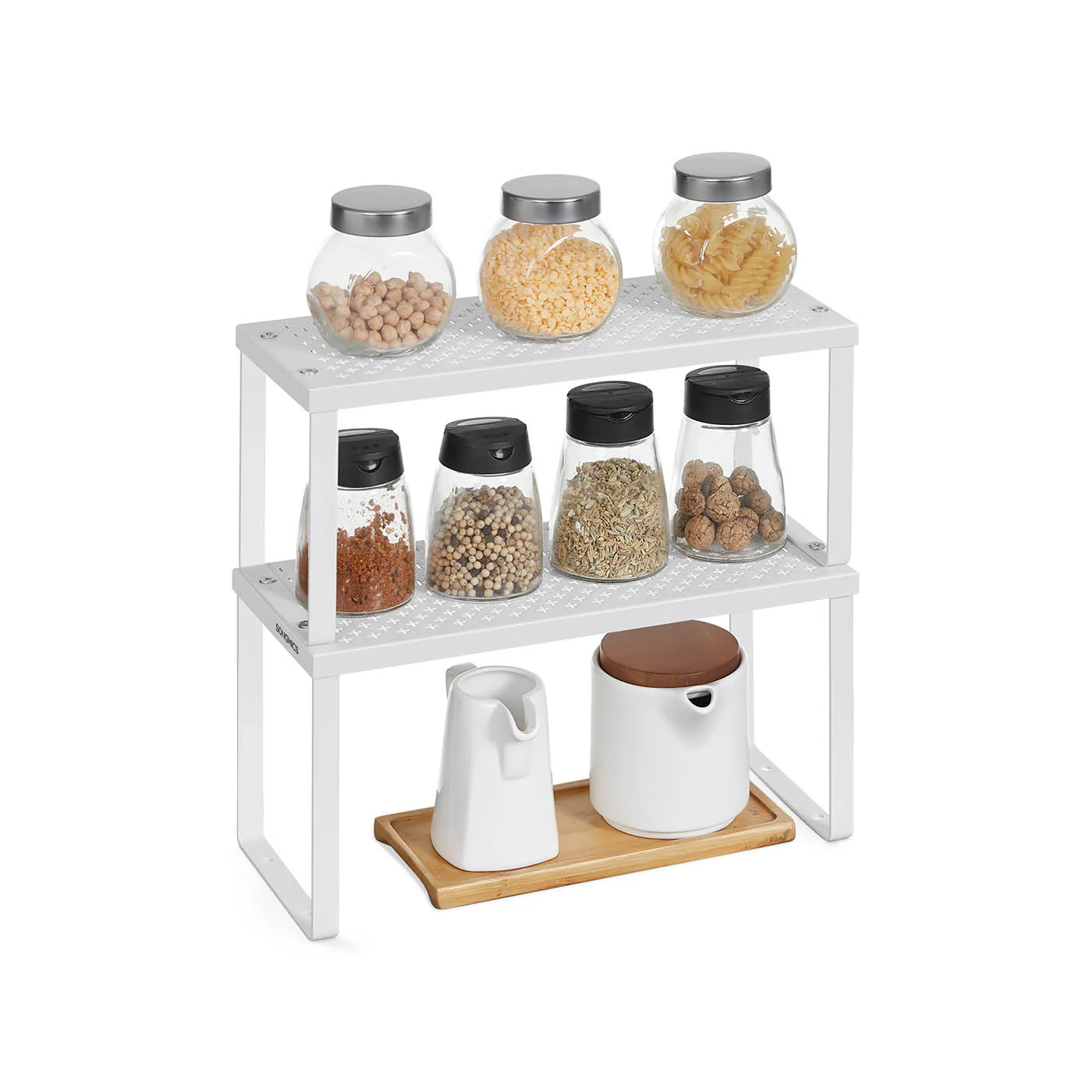 Set of 2 Cabinet Shelf Organizers - Image 10