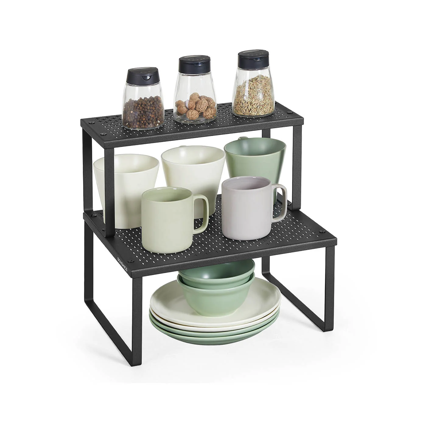 Set of 2 Cabinet Shelf Organizers - Image 11