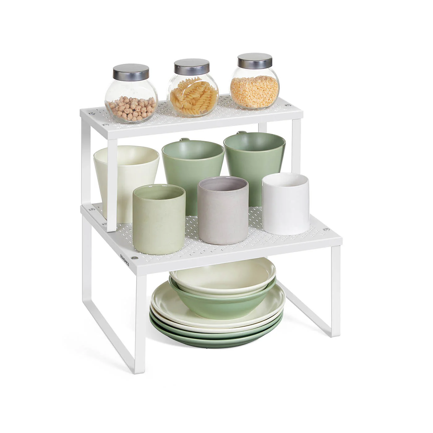 Set of 2 Cabinet Shelf Organizers - Image 12