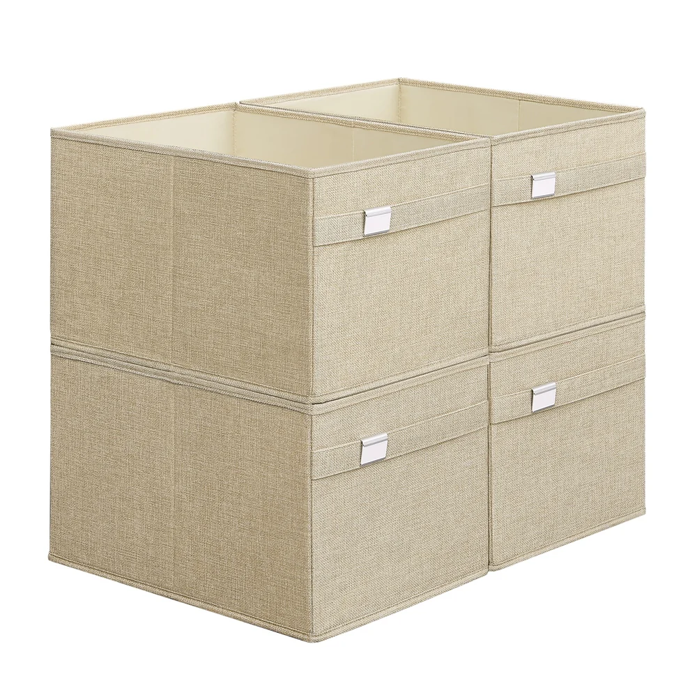 Set of 2 Storage Baskets with Double Handles - Image 8